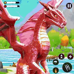Скачать Legend Dragon Family Simulator Взлом [Бесконечные монеты] + [МОД Меню] на Андроид