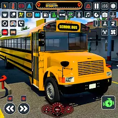 Скачать School Bus Simulator Bus Game Взлом [Много монет] + [МОД Меню] на Андроид