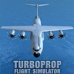Скачать Turboprop Flight Simulator 3D Взлом [Много денег] + [МОД Меню] на Андроид