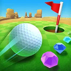 Скачать Mini Golf King - игра по сети Взлом [МОД Бесконечные деньги] + [МОД Меню] на Андроид