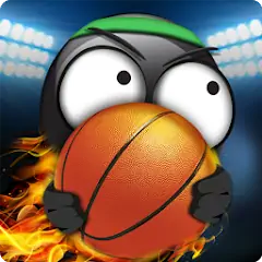 Скачать Stickman Basketball Взлом [Много денег] + [МОД Меню] на Андроид