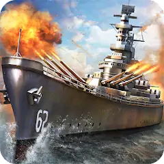 Скачать Атака военных кораблей 3D Взлом [Много денег] + [МОД Меню] на Андроид