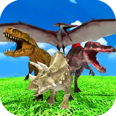 Скачать Dino Battle Arena Lost Kingdom Взлом [Много монет] + [МОД Меню] на Андроид