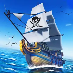 Скачать Pirate Polygon Caribbean Sea Взлом [Много денег] + [МОД Меню] на Андроид