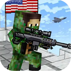 Скачать American Block Sniper Survival Взлом [Много денег] + [МОД Меню] на Андроид