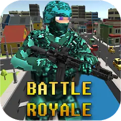 Скачать Pixel Combat: Battle Royale Взлом [Много монет] + [МОД Меню] на Андроид
