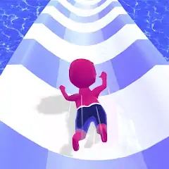 Скачать Waterpark Super Slide Взлом [Много денег] + [МОД Меню] на Андроид