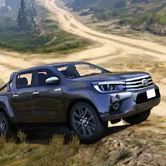 Скачать Toyota Hilux 4x4 Mountain Ride Взлом [Много денег] + [МОД Меню] на Андроид