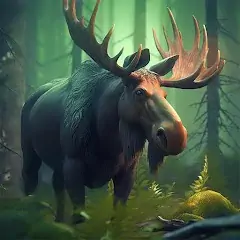 Скачать The Moose - Animal Simulator Взлом [Много монет] + [МОД Меню] на Андроид