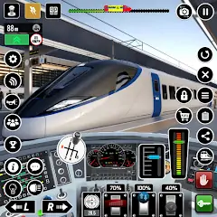 Скачать Русский Симуляторы поездов 3D Взлом [Много монет] + [МОД Меню] на Андроид
