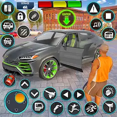 Скачать Open World Car Driving Games Взлом [Бесконечные монеты] + [МОД Меню] на Андроид