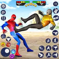 Скачать Superhero Kungfu Fighting Game Взлом [Много денег] + [МОД Меню] на Андроид