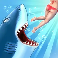 Скачать Hungry Shark Evolution: акула Взлом [Бесконечные монеты] + [МОД Меню] на Андроид