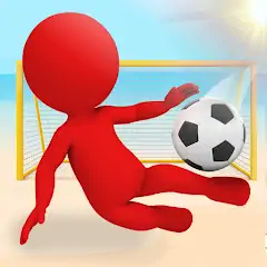 Скачать Crazy Kick! Fun Football game Взлом [Бесконечные монеты] + [МОД Меню] на Андроид