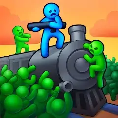 Скачать Train Defense: Зомби Игра Взлом [Бесконечные монеты] + [МОД Меню] на Андроид