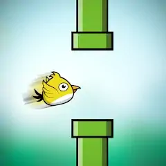 Скачать Flippy Bird - Flying bird Взлом [Много монет] + [МОД Меню] на Андроид