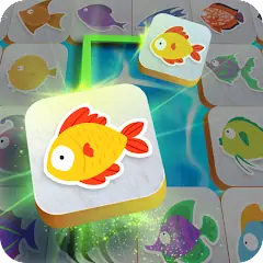 Скачать Mahjong Connect Fish World Взлом [Бесконечные монеты] + [МОД Меню] на Андроид