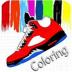 Скачать Basketball Shoes Coloring Book Взлом [Много денег] + [МОД Меню] на Андроид