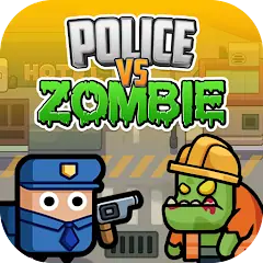 Скачать Police vs Zombie: Zombie City Взлом [Много денег] + [МОД Меню] на Андроид