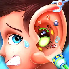 Скачать Доктор уха - Crazy Ear Doctor Взлом [Много монет] + [МОД Меню] на Андроид
