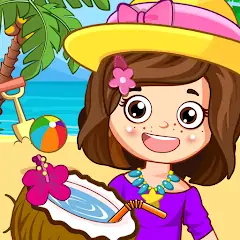 Скачать Мини Городок: пляж пикник игра Взлом [Много денег] + [МОД Меню] на Андроид