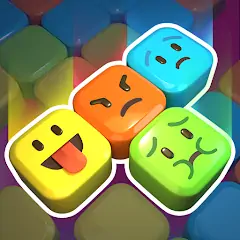 Скачать Emoji Blast Puzzle Взлом [Бесконечные монеты] + [МОД Меню] на Андроид