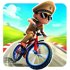 Скачать Little Singham Cycle Race Взлом [Бесконечные монеты] + [МОД Меню] на Андроид