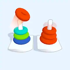 Скачать Color Toy Sorting -игра-сортир Взлом [Много денег] + [МОД Меню] на Андроид
