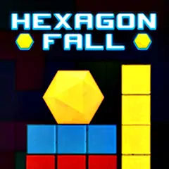 Скачать Hexagon Fall Взлом [Бесконечные монеты] + [МОД Меню] на Андроид