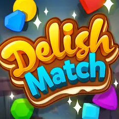 Скачать Delish Match : Match3 & Design Взлом [МОД Бесконечные деньги] + [МОД Меню] на Андроид