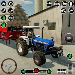 Скачать Симулятор тракторной фермы Взлом [МОД Бесконечные деньги] + [МОД Меню] на Андроид