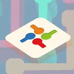 Скачать Connecting Colors - Connect Th Взлом [Бесконечные монеты] + [МОД Меню] на Андроид