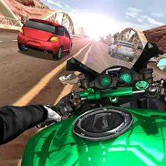 Скачать Moto Rider In Traffic [Много денег] MOD APK на Андроид