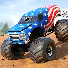 Скачать Fearless US Monster Truck Game Взлом [МОД Бесконечные деньги] + [МОД Меню] на Андроид