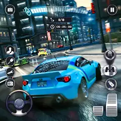 Скачать Driving Real Race City 3D Взлом [Много денег] + [МОД Меню] на Андроид