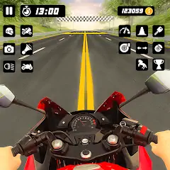 Скачать Moto Traffic Bike Race Game 3d Взлом [МОД Бесконечные деньги] + [МОД Меню] на Андроид