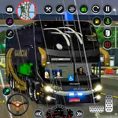 Скачать Public Coach Bus Driving Game Взлом [Бесконечные монеты] + [МОД Меню] на Андроид