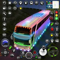 Скачать City Bus Simulator Bus Games Взлом [Много денег] + [МОД Меню] на Андроид