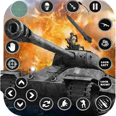 Скачать Танковые игры: военные игры Взлом [Много монет] + [МОД Меню] на Андроид
