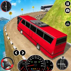 Скачать Offroad Bus Simulator Game Взлом [Много монет] + [МОД Меню] на Андроид