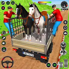 Скачать Animals Transport Truck Game Взлом [Много монет] + [МОД Меню] на Андроид