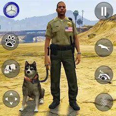 Скачать Игра Полицейская собака Тоби Взлом [МОД Бесконечные деньги] + [МОД Меню] на Андроид