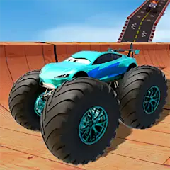 Скачать Monster Truck Stunt : Car Game Взлом [МОД Бесконечные деньги] + [МОД Меню] на Андроид