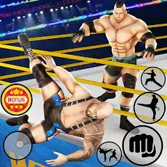 Скачать Tag Team Wrestling Game Взлом [Бесконечные монеты] + [МОД Меню] на Андроид