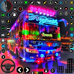 Скачать Игра вождения автобуса 3D Взлом [Много монет] + [МОД Меню] на Андроид