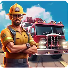 Скачать Real Firefighter 3D Simulator Взлом [Много монет] + [МОД Меню] на Андроид