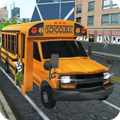 Скачать School Bus Driving Game Взлом [Бесконечные монеты] + [МОД Меню] на Андроид