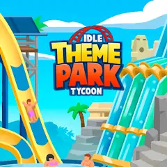 Скачать Idle Theme Park Tycoon Взлом [МОД Бесконечные деньги] + [МОД Меню] на Андроид