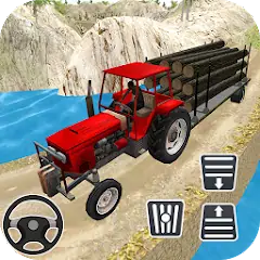 Скачать Игры Сельский трактор Взлом [Много монет] + [МОД Меню] на Андроид