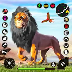 Скачать Lion Simulator - Lion Games Взлом [Много монет] + [МОД Меню] на Андроид